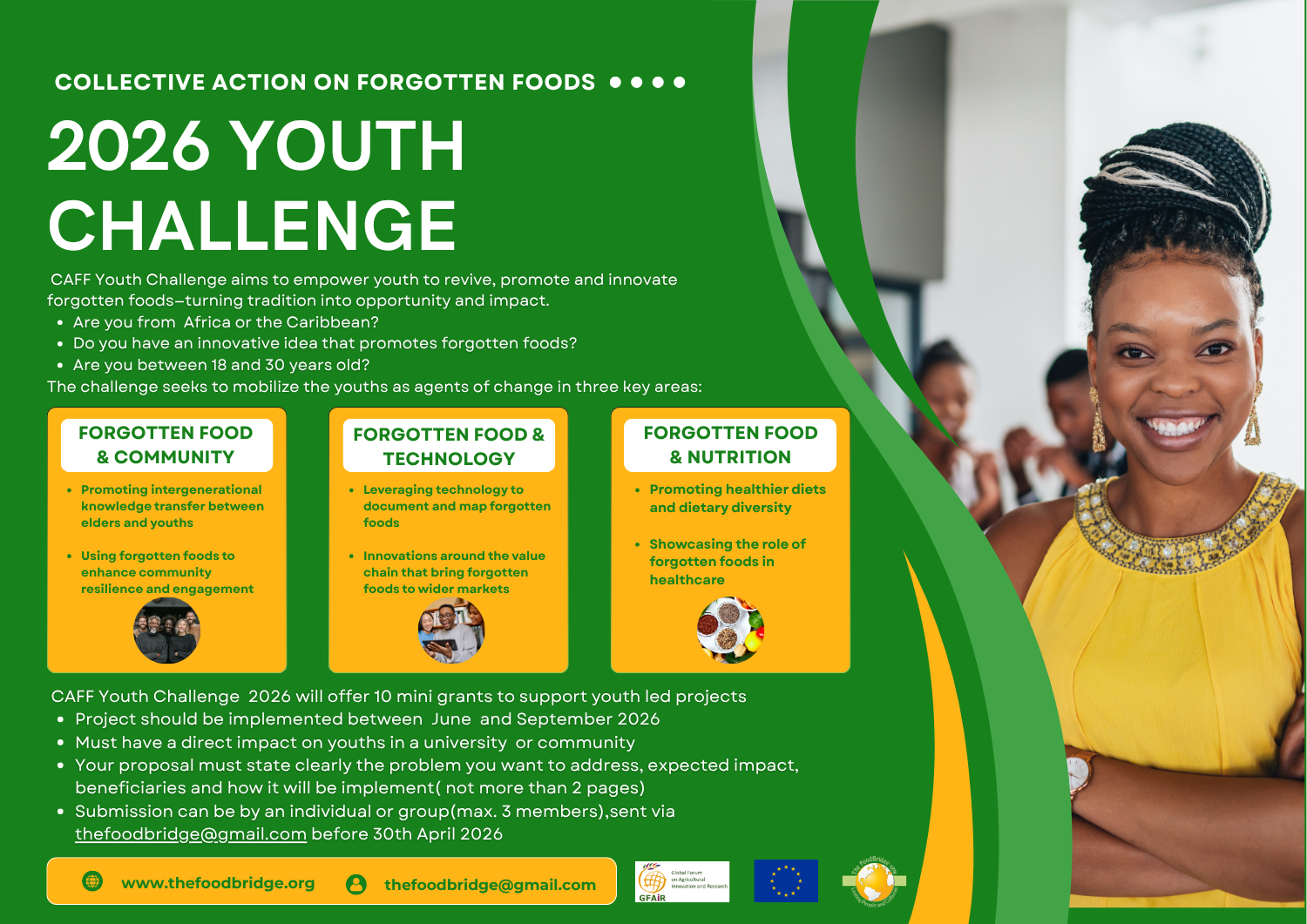 CAFF YOUTH CHALLENGE 2026 Poster